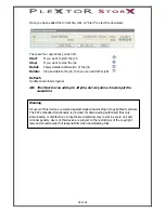 Предварительный просмотр 36 страницы Plextor StorX Quick Setup Manual