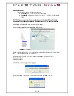 Предварительный просмотр 43 страницы Plextor StorX Quick Setup Manual