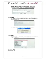 Предварительный просмотр 45 страницы Plextor StorX Quick Setup Manual