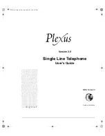 Plexus PDT-30D User Manual предпросмотр