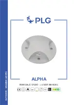 PLG ALPHA User Manual предпросмотр