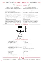 Preview for 2 page of PLG APOLLO ADJ User Manual