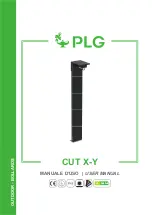 PLG CUT X User Manual preview