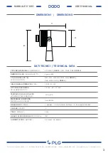 Предварительный просмотр 3 страницы PLG DODO User Manual