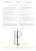 Preview for 2 page of PLG GLEE User Manual