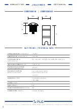 Предварительный просмотр 3 страницы PLG JOLLY INOX User Manual