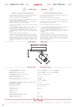 Preview for 2 page of PLG SIRIO B User Manual