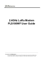 PLNetworks PLS100WF User Manual preview