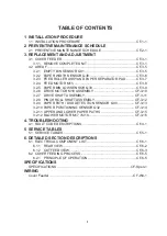 Preview for 3 page of Plockmatic CF5030 Service Manual