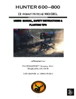 Preview for 1 page of Plotmaster Hunter 600 User Manual