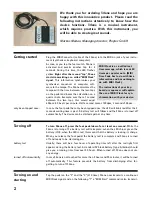 Preview for 2 page of Ploytec 34one User Manual