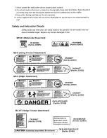 Предварительный просмотр 5 страницы PLP MC-E Owner'S/Operator'S Manual