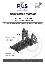 Preview for 1 page of PLS Access EA Series Instruction Manual