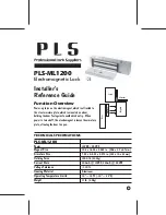 PLS PLS-ML1200 Installer'S Reference Manual preview