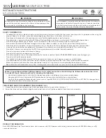 Предварительный просмотр 1 страницы PLT NF-LED-RGB-TREE6 Installation Instructions