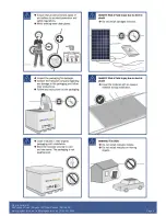 Предварительный просмотр 8 страницы Plug-In Solar Adjustable Ground Mount Kit Installation Instructions Manual