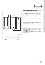 Preview for 25 page of Pluggit AeroFresh Plus Operating And Installation Instructions