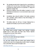 Preview for 9 page of Plum Mobile STAR User Manual