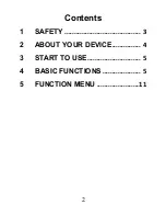 Preview for 2 page of Plum 4 Sync 5.0-X230 User Manual