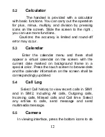 Preview for 12 page of Plum 4 Sync 5.0-X230 User Manual