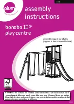 Preview for 1 page of Plum bonobo II Assembly Instructions Manual