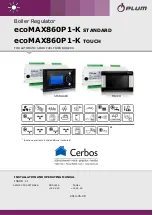 Preview for 1 page of Plum ecoMAX860P1-K STANDARD Installation And Operating Manual