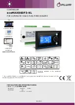 Preview for 1 page of Plum ecoMAX860P3-KL Installation And Operating Manual