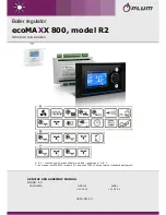 Plum ecomaxx 800 R2 Assembly And Service Manual предпросмотр