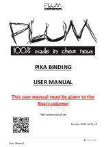 Preview for 15 page of Plum SKI-STOPPER User Manual