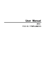 Plum Z513 User Manual preview