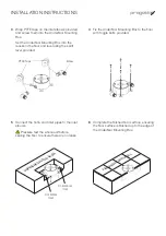 Preview for 6 page of Plumbline Progetto C1500 Installation Instructions Manual