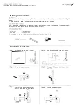 Предварительный просмотр 2 страницы Plumbline Progetto CL225.316 Installation Instructions