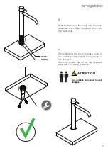 Предварительный просмотр 7 страницы Plumbline Progetto OL003 Installation Instructions Manual