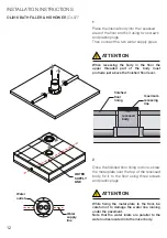 Предварительный просмотр 12 страницы Plumbline Progetto OL003 Installation Instructions Manual