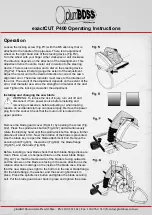 Предварительный просмотр 14 страницы plumBOSS exactCUT P400 Operating Instructions Manual