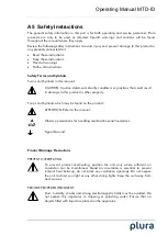 Предварительный просмотр 7 страницы Plura MTD-ID Operating Manual