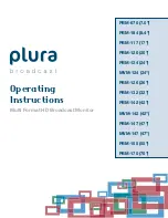 Plura MVM-124 Operating Instructions Manual предпросмотр