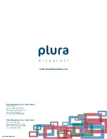 Preview for 40 page of Plura MVM-124 Operating Instructions Manual