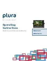 Plura PBM-070 Operating Instructions Manual предпросмотр