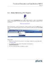 Предварительный просмотр 19 страницы Plura RUB VI Supplement To The Installation & Systems Manual