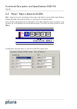 Preview for 26 page of Plura RUB VM Functional Description And Specifications