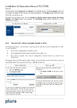 Предварительный просмотр 78 страницы Plura TCC70XS Installation & Operation Manual