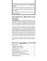 Preview for 2 page of Plus BF-030 S Operation Operation Manual