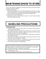 Preview for 9 page of Plus BF-030 S Operation Operation Manual