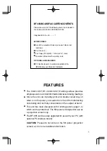 Предварительный просмотр 5 страницы Plus BOARD FAX BF-035 Operation Manual