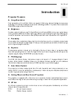 Preview for 5 page of Plus DLPTM Technology Projector User Manual