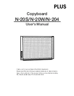 Предварительный просмотр 1 страницы Plus N-204 User Manual