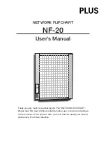 Предварительный просмотр 1 страницы Plus NF-20 User Manual