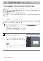 Предварительный просмотр 33 страницы Plus NF-20 User Manual