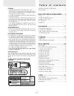 Preview for 4 page of Plus U2-1110 User Manual